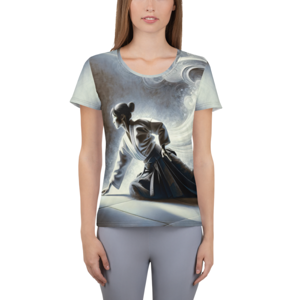 Celestial Kata Women's Athletic Shirt - All-Over Print Combat Sports Top