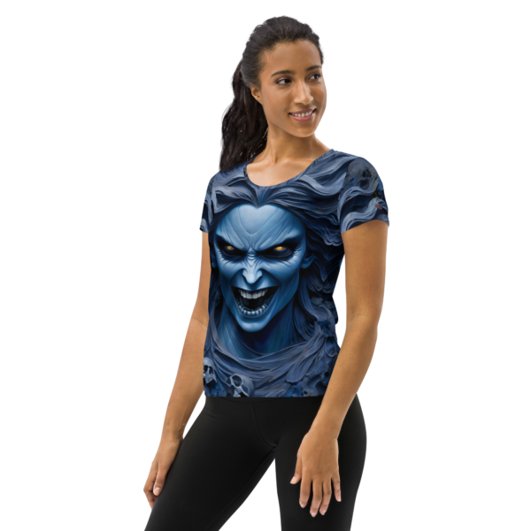 EVOKE Performance All-Over Print Women's Athletic T-Shirt - Image 3