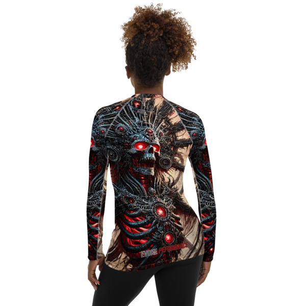 Regent of Ruin All-Over Print Women's Rash Guard – Designed for Domination - Image 2