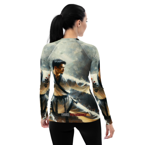 Essence of the Way - Women's Martial Arts Rash Guard - Image 2