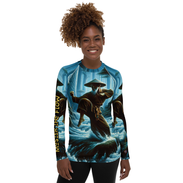 Master the Flow – Women's Combat Sports Long-Sleeve Rash Guard