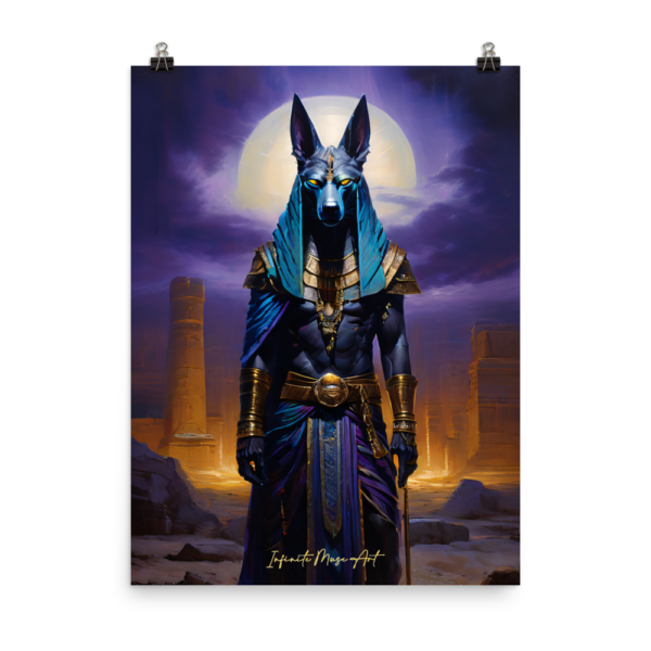 Anubis-Guardian-Afterlife-Egyptian-Deity-18x24-Museum-Quality-Poster