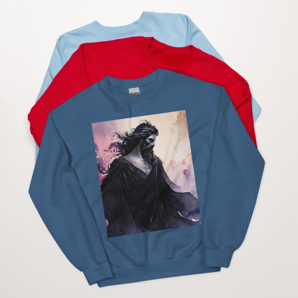 Stygian Abyss Unisex Crew Neck Sweatshirt - EVOKE Performance - Image 5