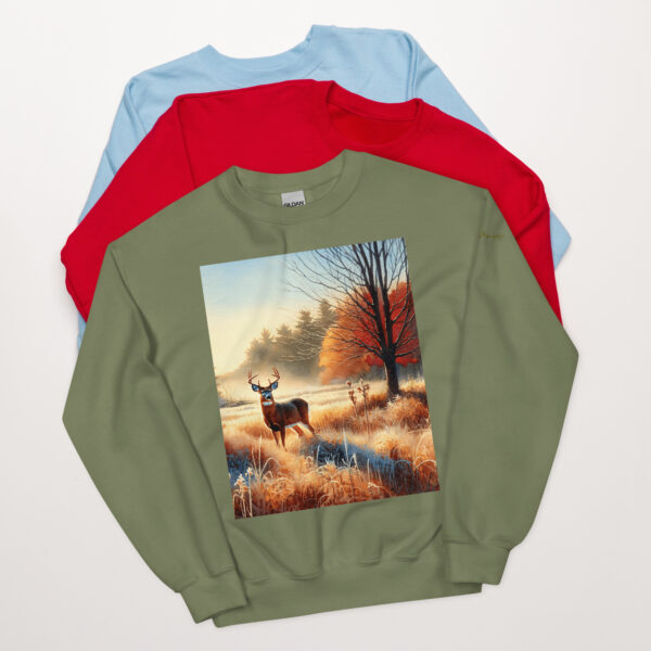 Autumn's Majesty Unisex Crew Neck Sweatshirt - Durable, Soft, Pre-shrunk - Image 4