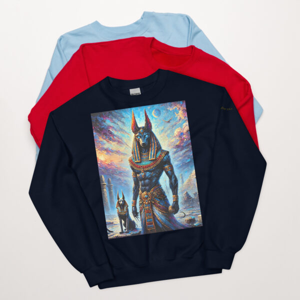 Anubis Twilight Majesty Unisex Crew Neck Sweatshirt