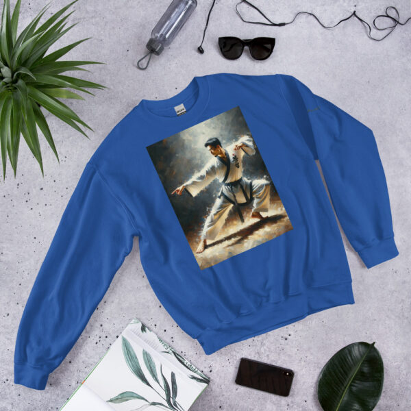 Essence of the Way - Martial Arts Inspired Crew Neck Sweatshirt - Image 6