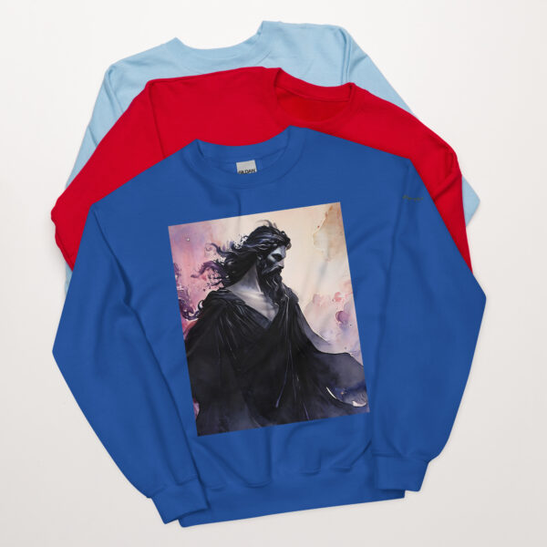 Stygian Abyss Unisex Crew Neck Sweatshirt - EVOKE Performance - Image 4