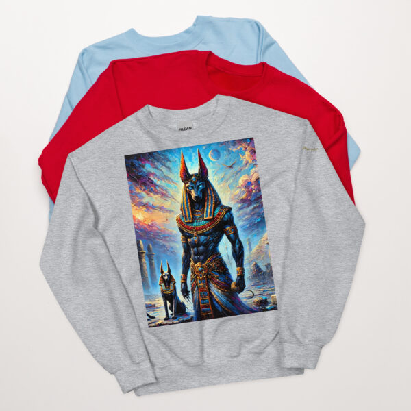 Anubis Twilight Majesty Unisex Crew Neck Sweatshirt - Image 7