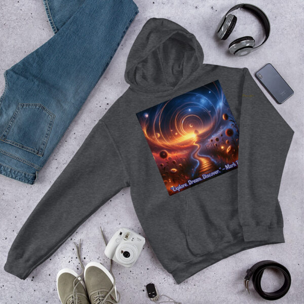 Celestial Dreamway Hoodie - Unisex Heavy Blend with Mystical Art - Image 4