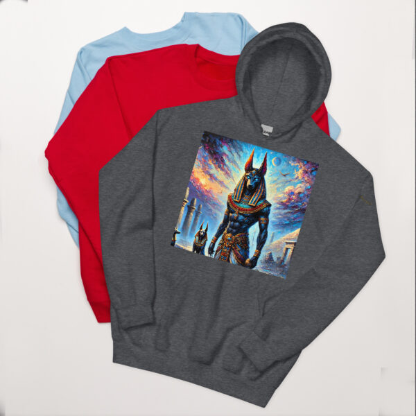 Anubis Twilight Majesty Unisex Heavy Blend Hoodie - Image 4