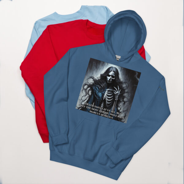 Hel's Dominion: Shadows of Niflheim Hoodie – Unisex Heavy Blend - Image 9