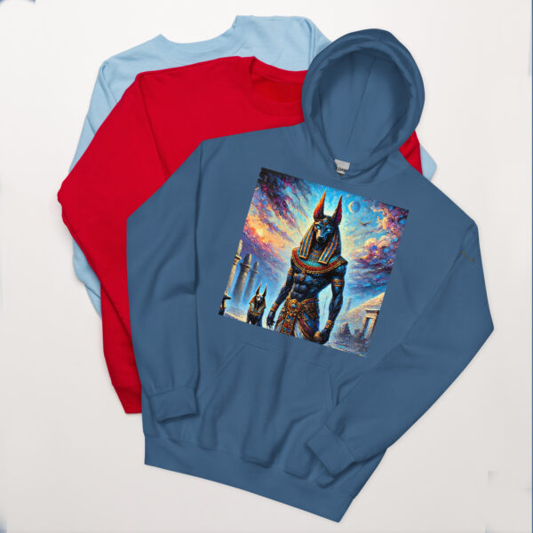 Anubis Twilight Majesty Unisex Heavy Blend Hoodie - Image 6