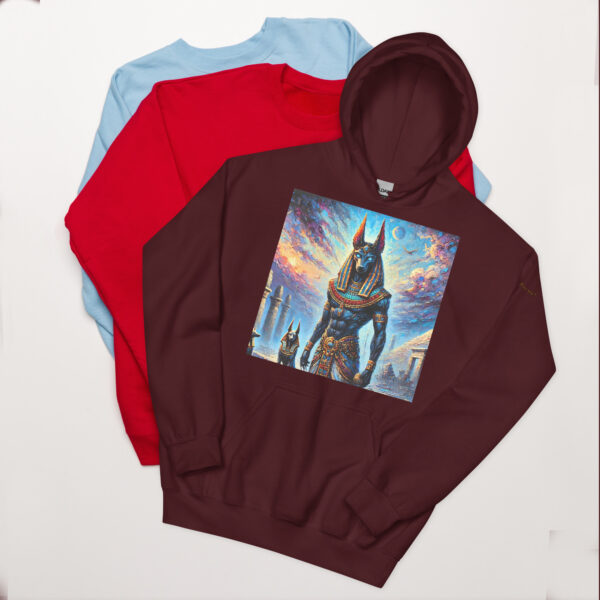 Anubis Twilight Majesty Unisex Heavy Blend Hoodie - Image 3