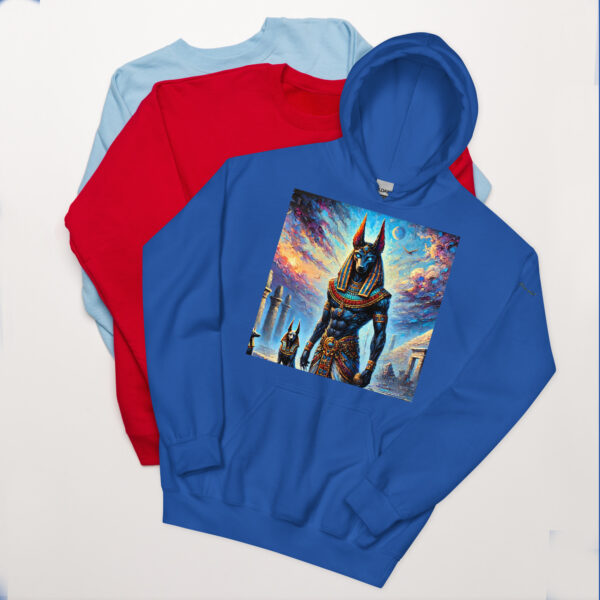 Anubis Twilight Majesty Unisex Heavy Blend Hoodie - Image 5