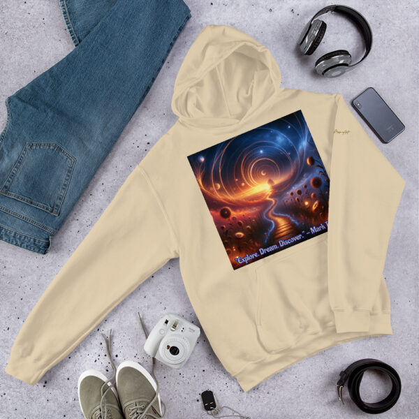 Celestial Dreamway Hoodie - Unisex Heavy Blend with Mystical Art - Image 7