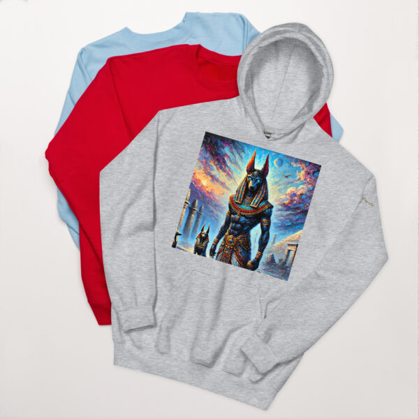 Anubis Twilight Majesty Unisex Heavy Blend Hoodie - Image 7