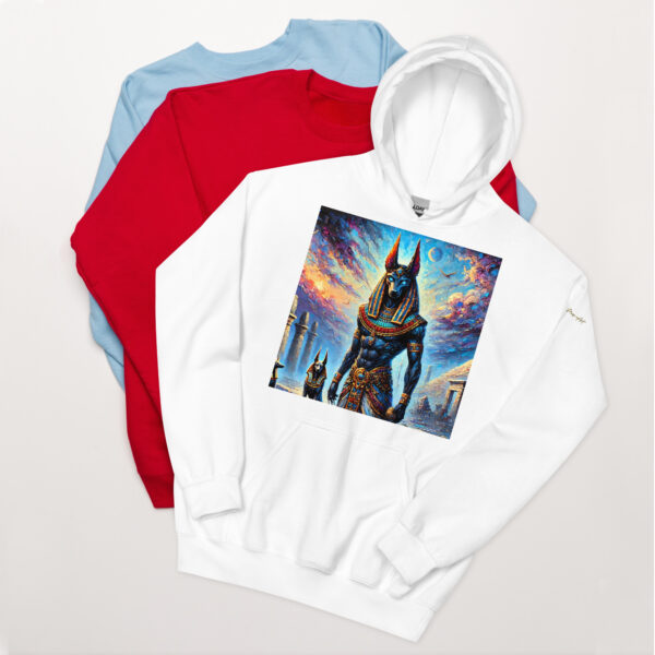 Anubis Twilight Majesty Unisex Heavy Blend Hoodie - Image 8