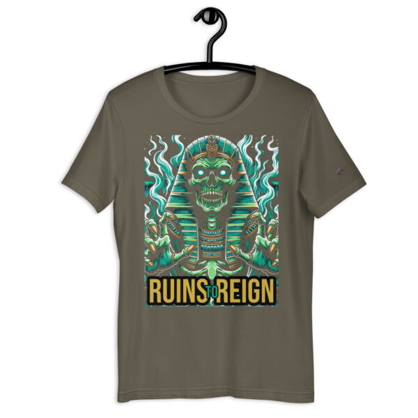 Ruins to Reign Eternal Guardian T-Shirt – Unisex Comfort Fit with Mystical Pharaoh Skull - Image 8