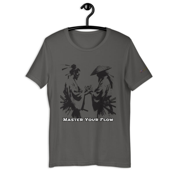 Chi Sau Harmony Unisex Comfort Fit T-Shirt – Martial Arts Flow Design with Optional 'Master Your Flow' Quote - Image 3