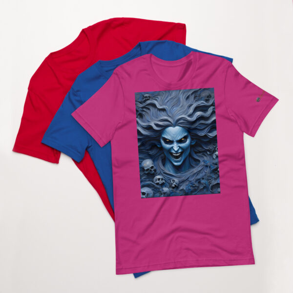 Harbinger of Shadows Unisex Athletic T-Shirt | EVOKE Performance - Image 8