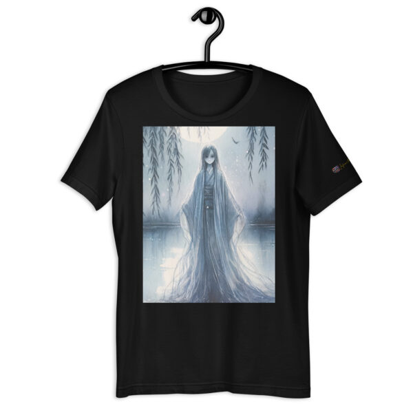 Spectral Serenity Moonlit Lakeside Unisex T-Shirt