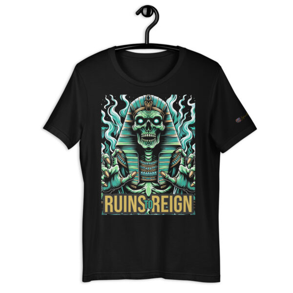 Ruins to Reign Eternal Guardian T-Shirt – Unisex Comfort Fit with Mystical Pharaoh Skull - Image 2