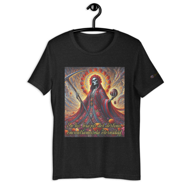 La Muerte's Omen: Old-Fashioned Comfort Fit Unisex T-Shirt – Mystical Death Goddess Design