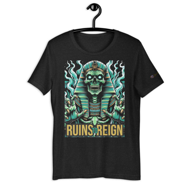 Ruins to Reign Eternal Guardian T-Shirt – Unisex Comfort Fit with Mystical Pharaoh Skull