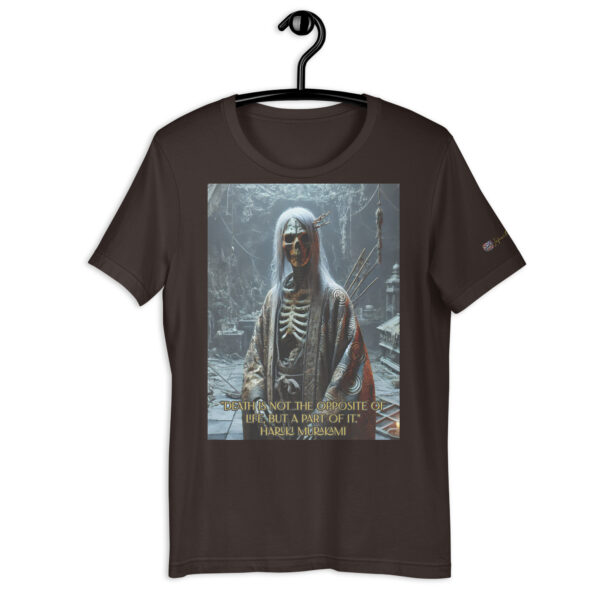 Yama, Lord of the Underworld - Unisex Cotton T-Shirt - Image 3