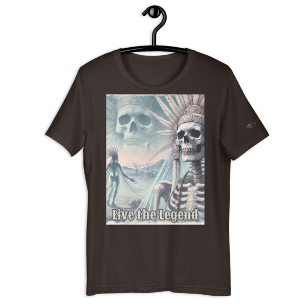 Aztec Emissary of the Underworld Unisex T-Shirt – EVOKE Performance - Image 4