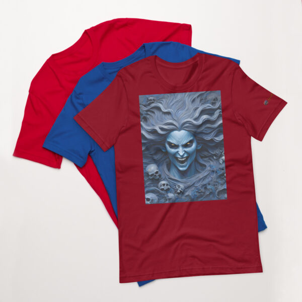 Harbinger of Shadows Unisex Athletic T-Shirt | EVOKE Performance - Image 3