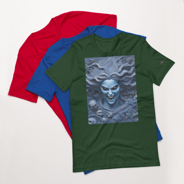 Harbinger of Shadows Unisex Athletic T-Shirt | EVOKE Performance - Image 6