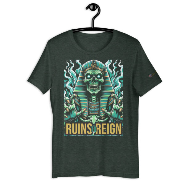 Ruins to Reign Eternal Guardian T-Shirt – Unisex Comfort Fit with Mystical Pharaoh Skull - Image 5