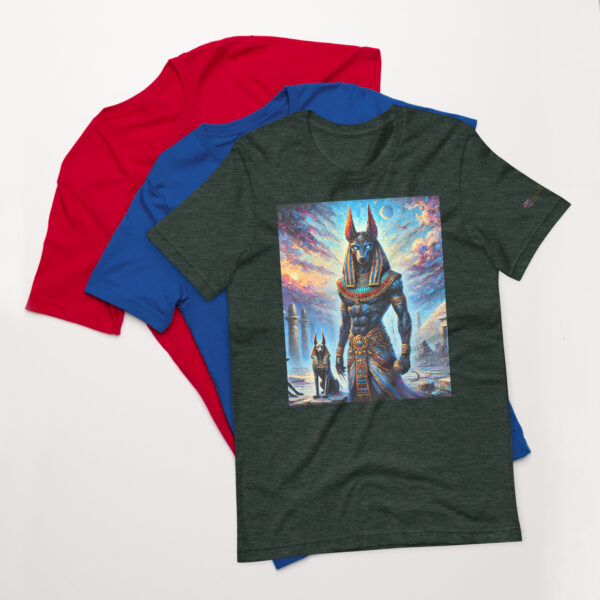 Anubis Twilight Unisex Staple T-Shirt | Bella + Canvas 3001 - Image 4