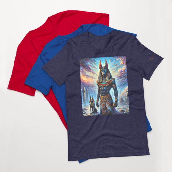 Anubis Twilight Unisex Staple T-Shirt | Bella + Canvas 3001 - Image 3