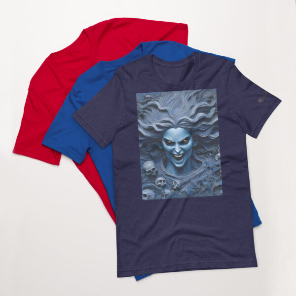 Harbinger of Shadows Unisex Athletic T-Shirt | EVOKE Performance - Image 4