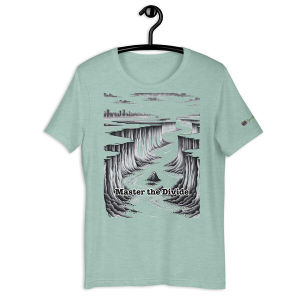 Master the Divide - Bridging Realms Unisex Comfort Fit T-Shirt - Image 2