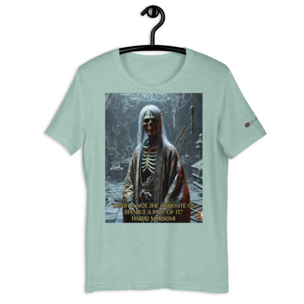 Yama, Lord of the Underworld - Unisex Cotton T-Shirt - Image 7