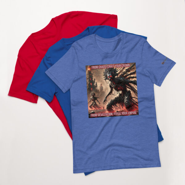 Mictlantecuhtli's Rebirth" Unisex T-Shirt | EVOKE Performance Bella + Canvas 3001 - Image 8