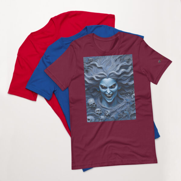 Harbinger of Shadows Unisex Athletic T-Shirt | EVOKE Performance - Image 5