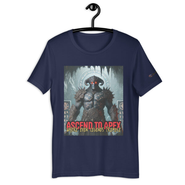 Malefic Titan of the Abyss Unisex T-Shirt – Old Fashioned Comfort Fit | Ascend to Apex - Image 4