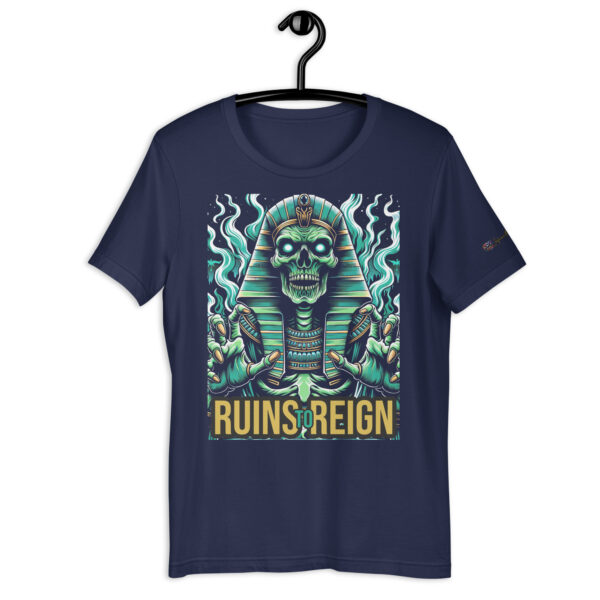 Ruins to Reign Eternal Guardian T-Shirt – Unisex Comfort Fit with Mystical Pharaoh Skull - Image 3