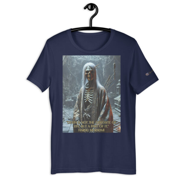 Yama, Lord of the Underworld - Unisex Cotton T-Shirt - Image 2