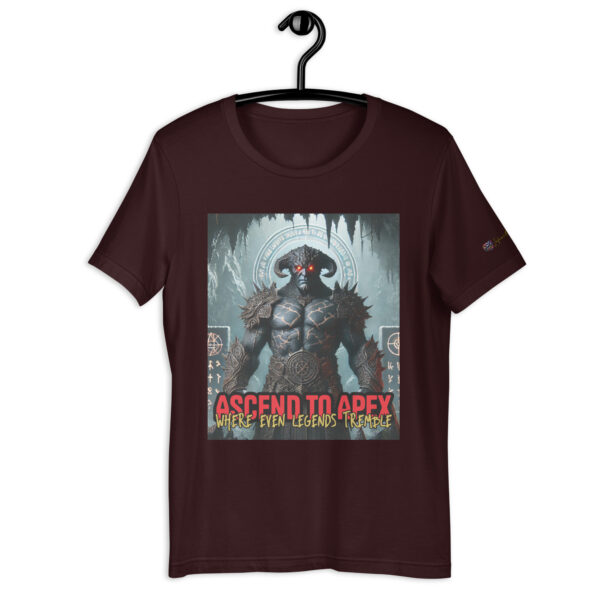 Malefic Titan of the Abyss Unisex T-Shirt – Old Fashioned Comfort Fit | Ascend to Apex - Image 3