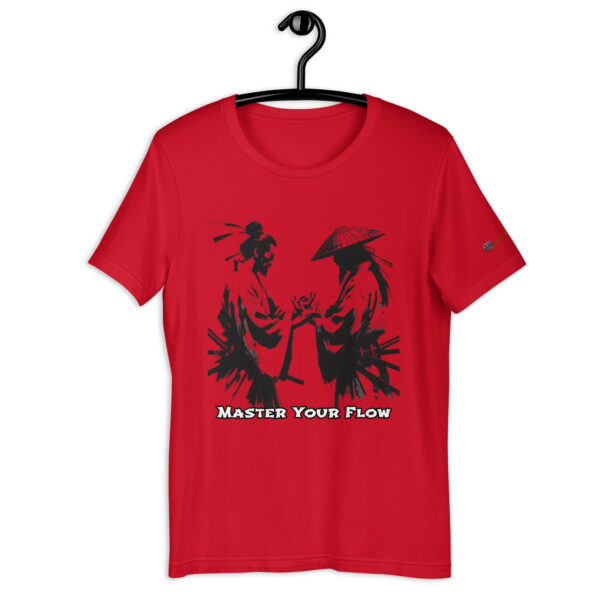 Chi Sau Harmony Unisex Comfort Fit T-Shirt – Martial Arts Flow Design with Optional 'Master Your Flow' Quote