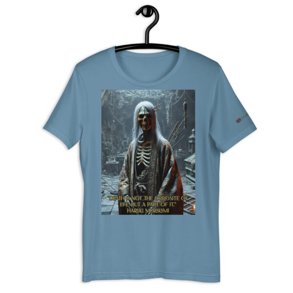 Yama, Lord of the Underworld - Unisex Cotton T-Shirt - Image 6