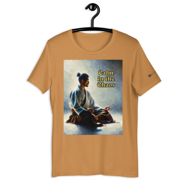 Zen Resonance 'Calm in the Chaos' Martial Arts Meditation Unisex T-Shirt - Image 6