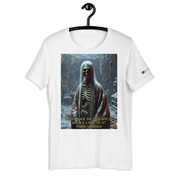 Yama, Lord of the Underworld - Unisex Cotton T-Shirt - Image 8