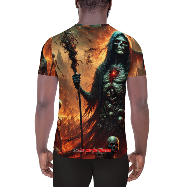 Necromancer's Reign - Men's All-Over Print Athletic T-Shirt - Image 3