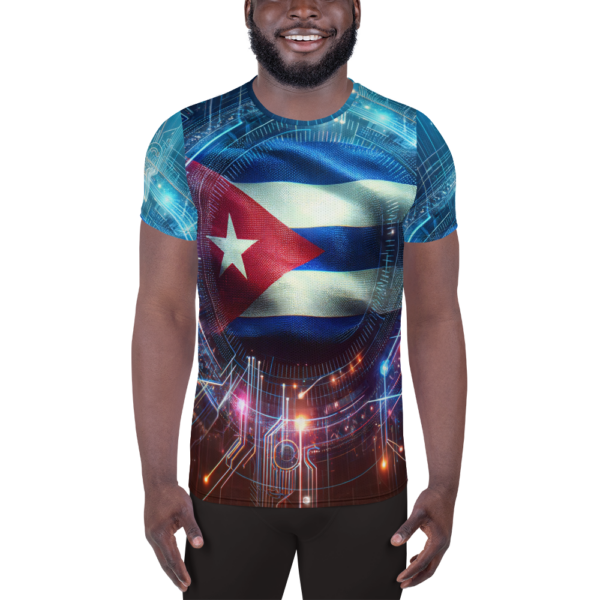 All-Over Print Men's Athletic T-Shirt – EVOKE Performance by Infinite Muse Art